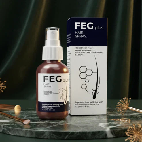 FEG Plus Hair Growth Serum Spray – 50ml (For Men and Women)