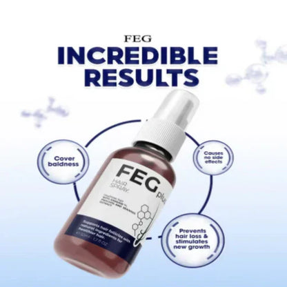 FEG Plus Hair Growth Serum Spray – 50ml (For Men and Women)